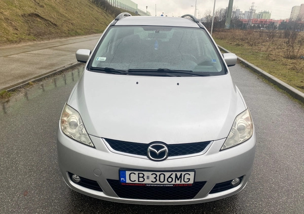 Mazda 5 cena 8000 przebieg: 217000, rok produkcji 2005 z Warszawa małe 67